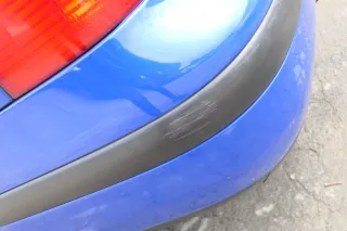 VW Golf 4 Kombi Avant Stoßstange hinten Heckstoßstange Stoßfänger LW5Z blau - Bild 8