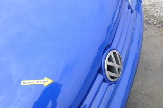 VW Golf 4 Motorhaube Haube Klappe vorne blau LW5Z - Bild 6