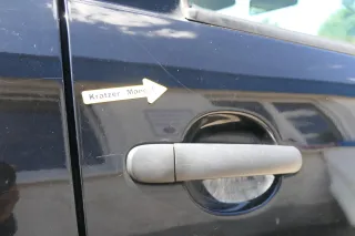 VW Fox 5Z Tür vorne rechts Beifahrertür schwarz L041 - Bild 7
