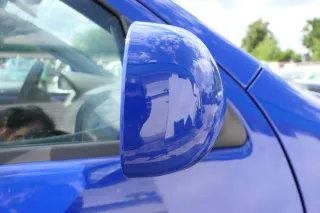 Skoda Fabia 6Y elektrisch Spiegel Außenspiegel rechts mit Glas blau LF5K - Bild 3