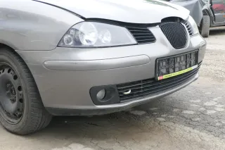 Seat Ibiza 6L Stoßstange Frontstoßstange vorne grau LS7U bis caAnfang2006 - Bild 4