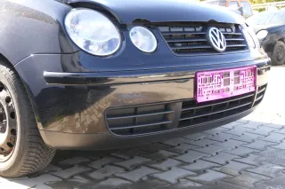 VW Polo 9N Stoßstange Frontstoßstange vorne schwarz LC9Z SWR - Bild 5
