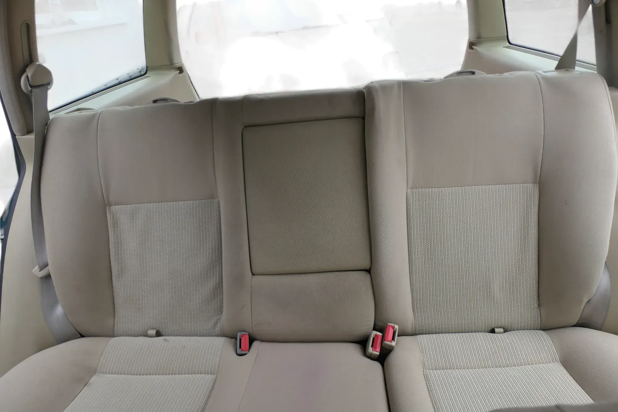 VW Golf 4 Bora Variant Kombi Sitz Rückbank Rücksitzbank hinten Sitze hellbeige - Bild 1