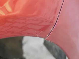 Skoda Fabia 6Y Kotflügel vorne rechts rot braun LF3T auch Kombi Facelift - Bild 7