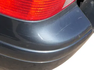 VW Golf 4 Bora Kombi Stoßstange hinten Heckstoßstange Stoßfänger grau LC7V - Bild 12