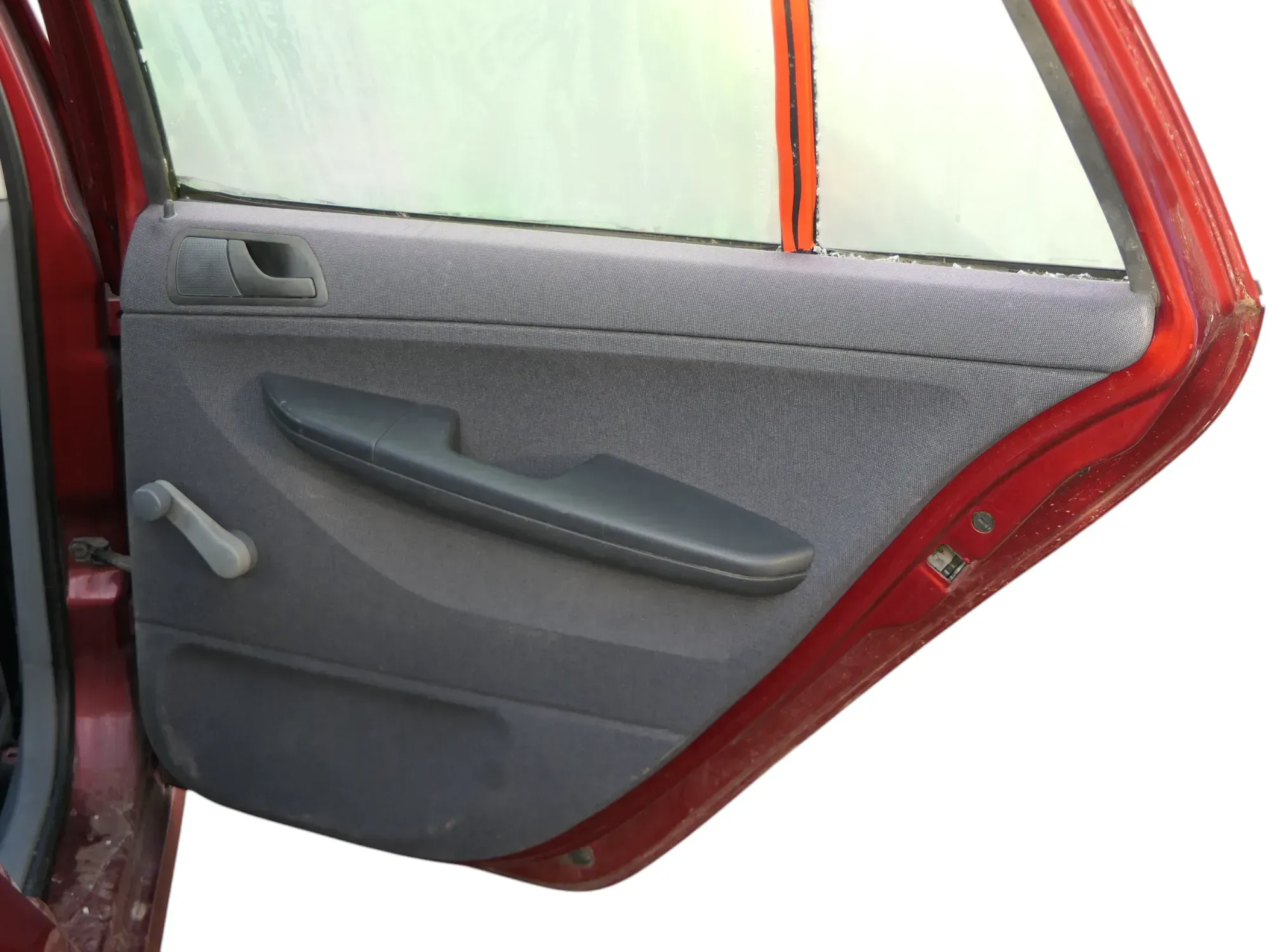 1x Fabia 6Y Kombi Türverkleidung Verkleidung Tür hinten rechts schwarz anthrazit - Bild 1