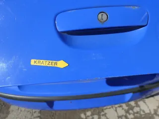 VW Polo 9N3 9N Heckklappe Kofferraumklappe Klappe blau LA5F ohne Anbauteile - Bild 7