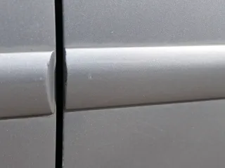 Golf 5 V 1K Tür Türblatt vorne rechts Beifahrertür 4/5-Türer grau LA7T +Rahmen - Bild 8