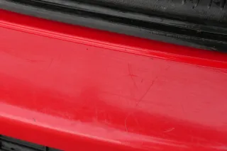VW Golf 4 Limousine Stoßstange hinten Heckstoßstange Stoßfänger rot LP3G - Bild 2