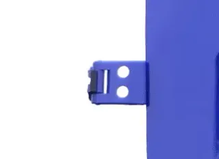 1x VW Crafter 7C MAN TGE Scharniere für Tür Flügeltür  links hinten oben blau - Bild 1