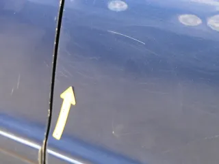 Audi A4 B5 Tür Türblatt hinten links blau LZ5T Kombi Limo - Bild 9