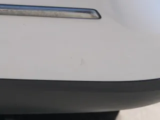 VW Passat 3C Kombi Stoßstange hinten Heckstoßstange Stoßfänger silber grau LA7W - Bild 5