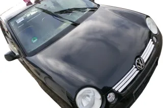 VW Lupo Motorhaube Klappe Frontklappe Haube vorne schwarz L041 uni - Bild 2