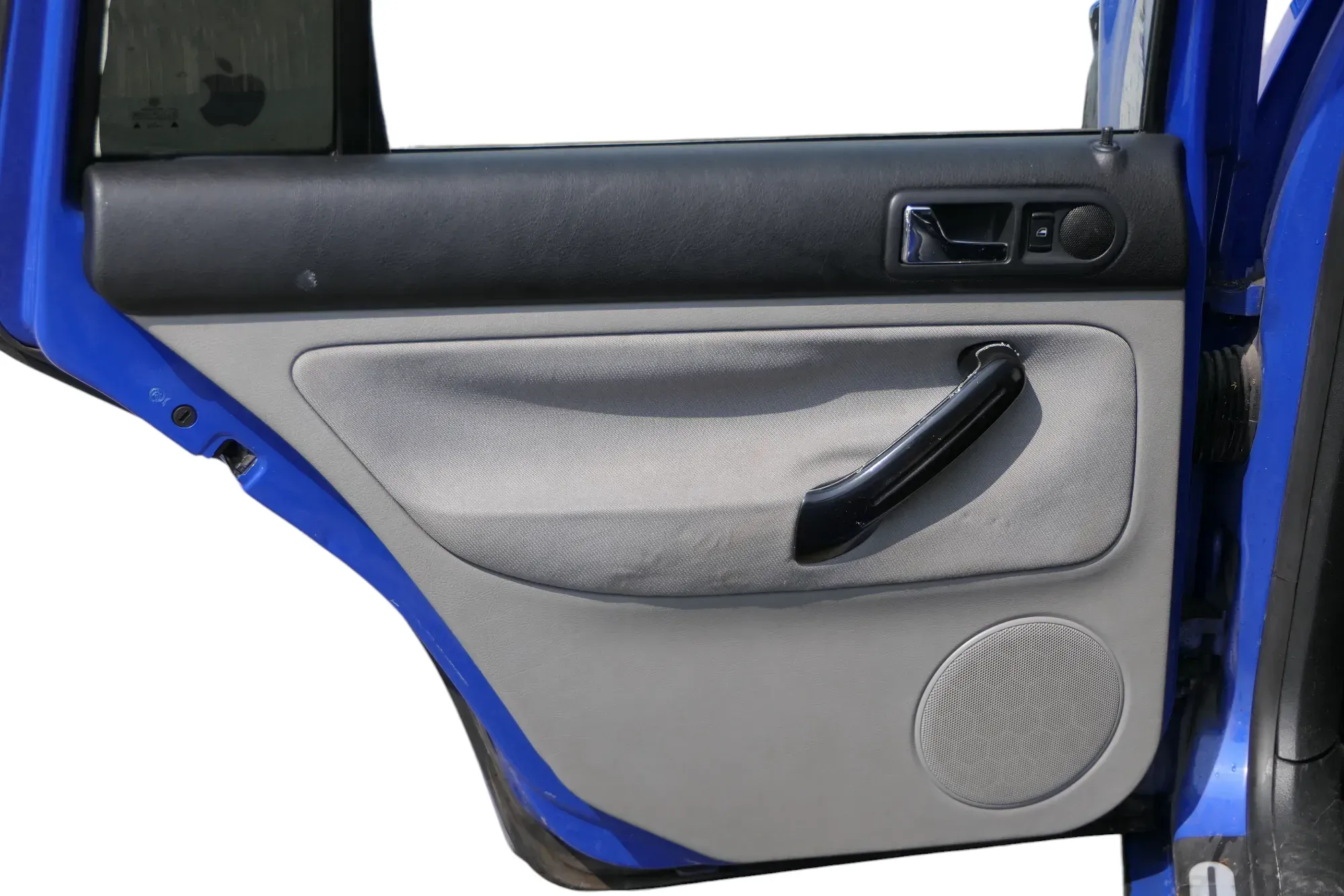 1x VW Golf 4 1J Kombi Türverkleidung Verkleidung Tür hinten links grau - Bild 1