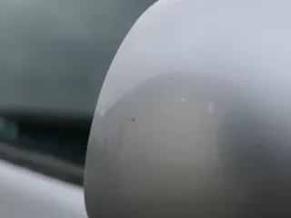 Skoda Fabia 6Y elektrisch Spiegel Außenspiegel rechts mit Glas silber grau LF7T - Bild 4