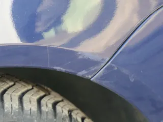 VW Polo 9N Stoßstange Frontstoßstange vorne blau LB5N - Bild 7