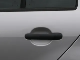 Skoda Fabia 6Y Limousine Schrägheck Tür hinten links grau silber LF7T - Bild 13