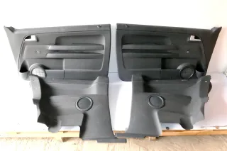 VW Fox 5Z Türverkleidung Verkleidung Tür vorne + hinten rechts + links schwarz - Bild 1