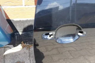 VW Lupo Seat Arosa Tür vorne rechts Beifahrertür schwarz L041 vorn - Bild 2