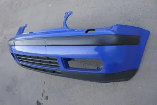 VW Golf 4 Stoßstange vorne Frontstoßstange Stoßfänger blau LW5Z SWR - Bild 4