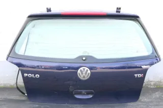 VW Polo 9N3 9N Heckklappe Kofferraumklappe Klappe blau LB5N indigoblau - Bild 1