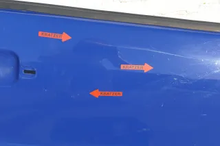 VW Polo 6N 6N2 Tür vorne rechts Beifahrertür 2/3-Türer blau LA5C - Bild 4