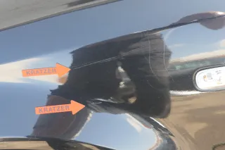 Audi A4 8E B6 Kotflügel vorne links schwarz LZ9W ebonyschwarz - Bild 4