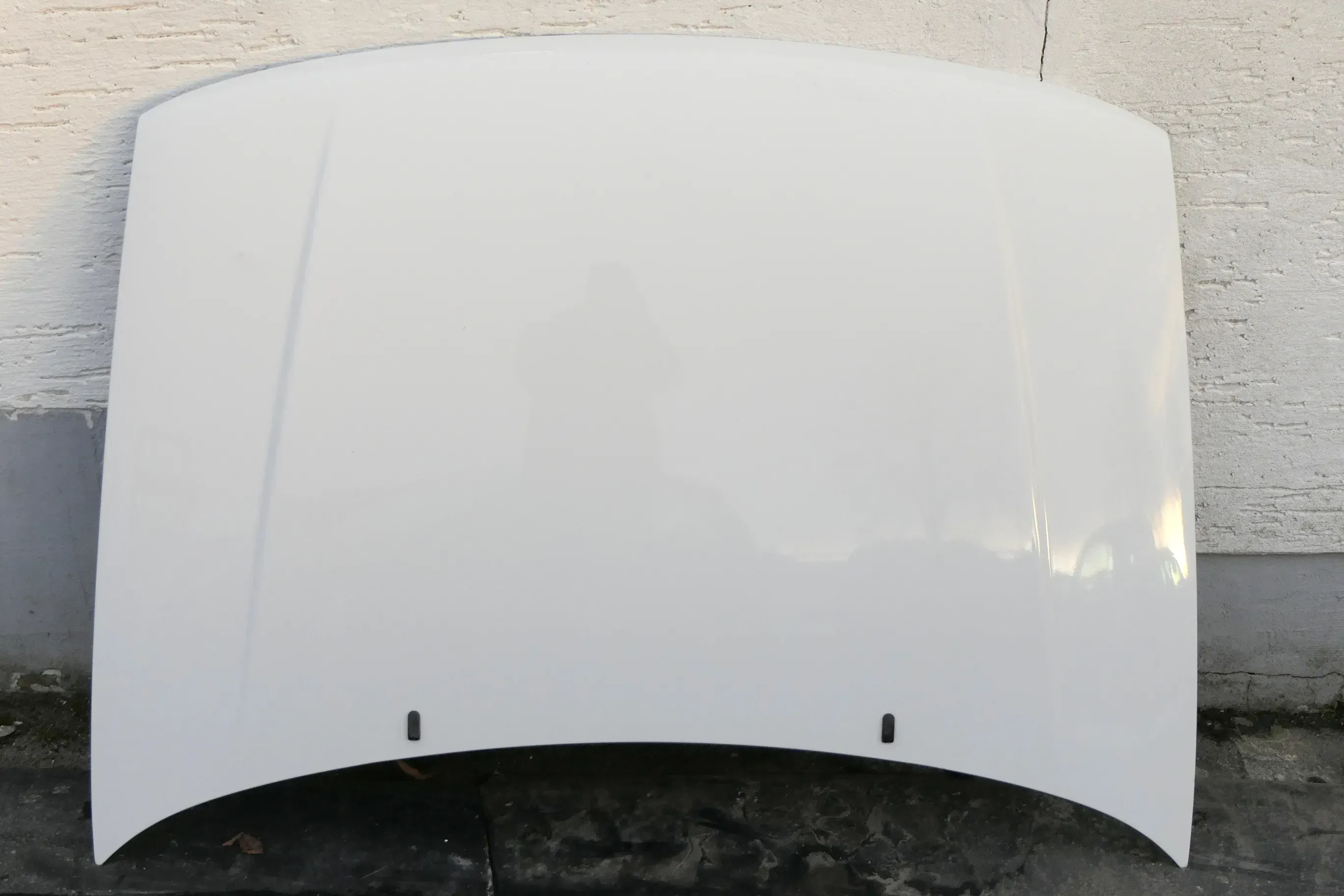 VW Polo 6N Motorhaube Frontklappe Haube vorne Klappe weiß LB9A - Bild 1