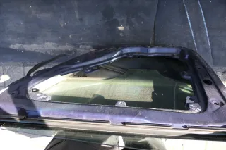 VW Passat 3B 3BG Kombi Variant Tür hinten rechts blau LB5N indigoblau + Scheibe - Bild 7