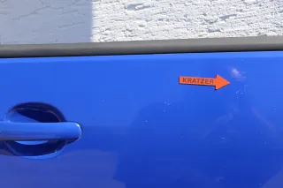 VW Golf 4 Bora Tür vorne rechts Beifahrertür 4/5-Türer auch Kombi blau LW5Z jazz - Bild 4