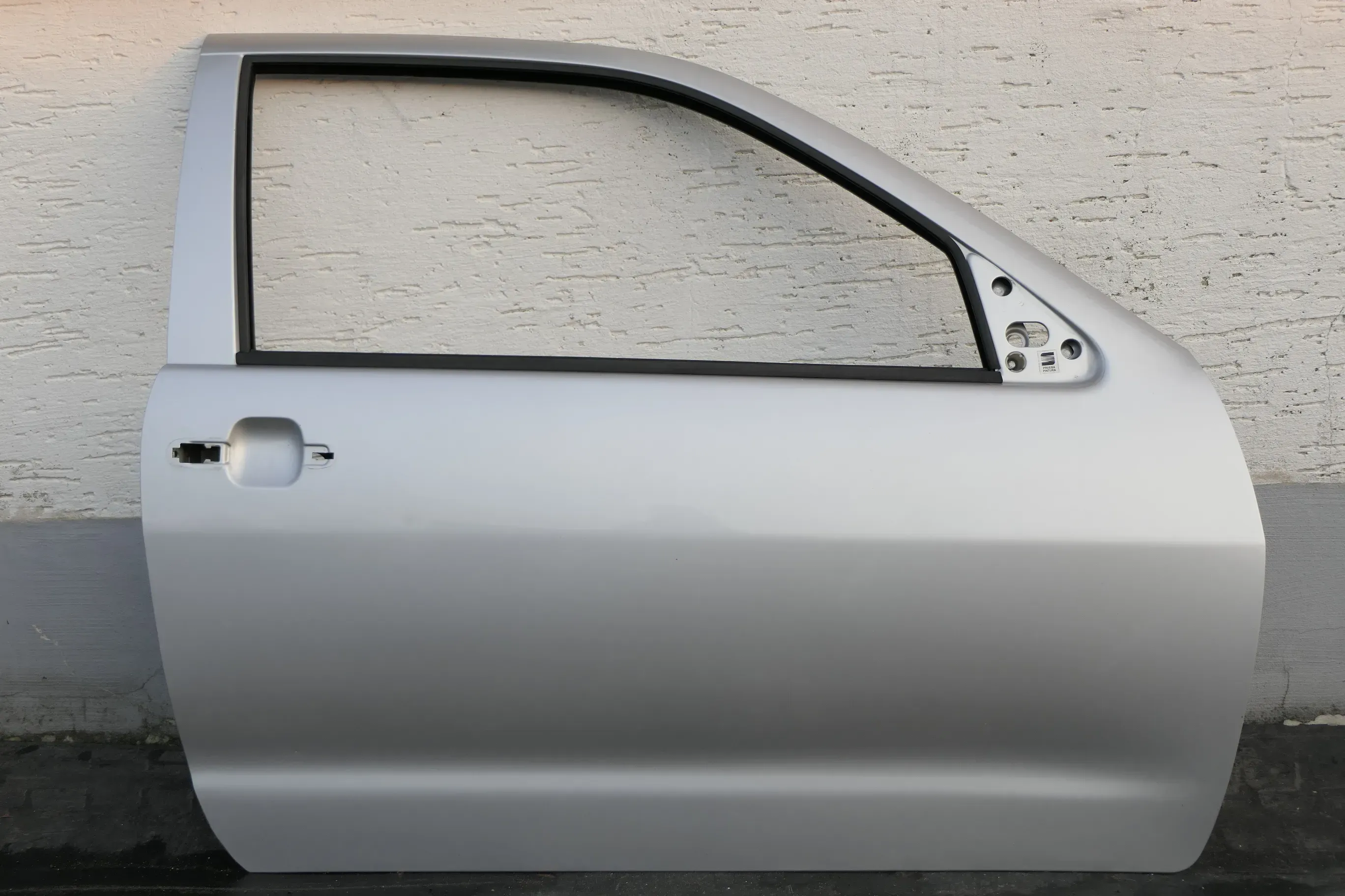 Seat Ibiza 6K Tür vorne rechts Beifahrertür 2/3-Türer silber ohne Anbauteile - Bild 1