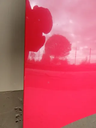 VW Bora Motorhaube Haube Klappe vorne rot LP3G - Bild 2