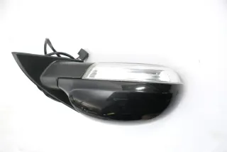 VW Passat 3C elektrischer Spiegel Außenspiegel rechts Glas Blinke schwarz L041 - Bild 3