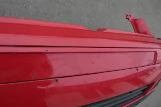 VW Golf 4 Stoßstange vorne Stoßfänger vorn rot LP3G Frontstoßfänger SWR - Bild 3