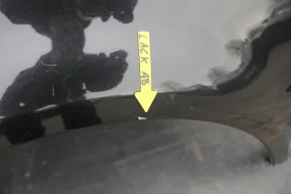 VW Passat 3B Kotflügel vorne links schwarz LC9Z metallic ccc - Bild 4