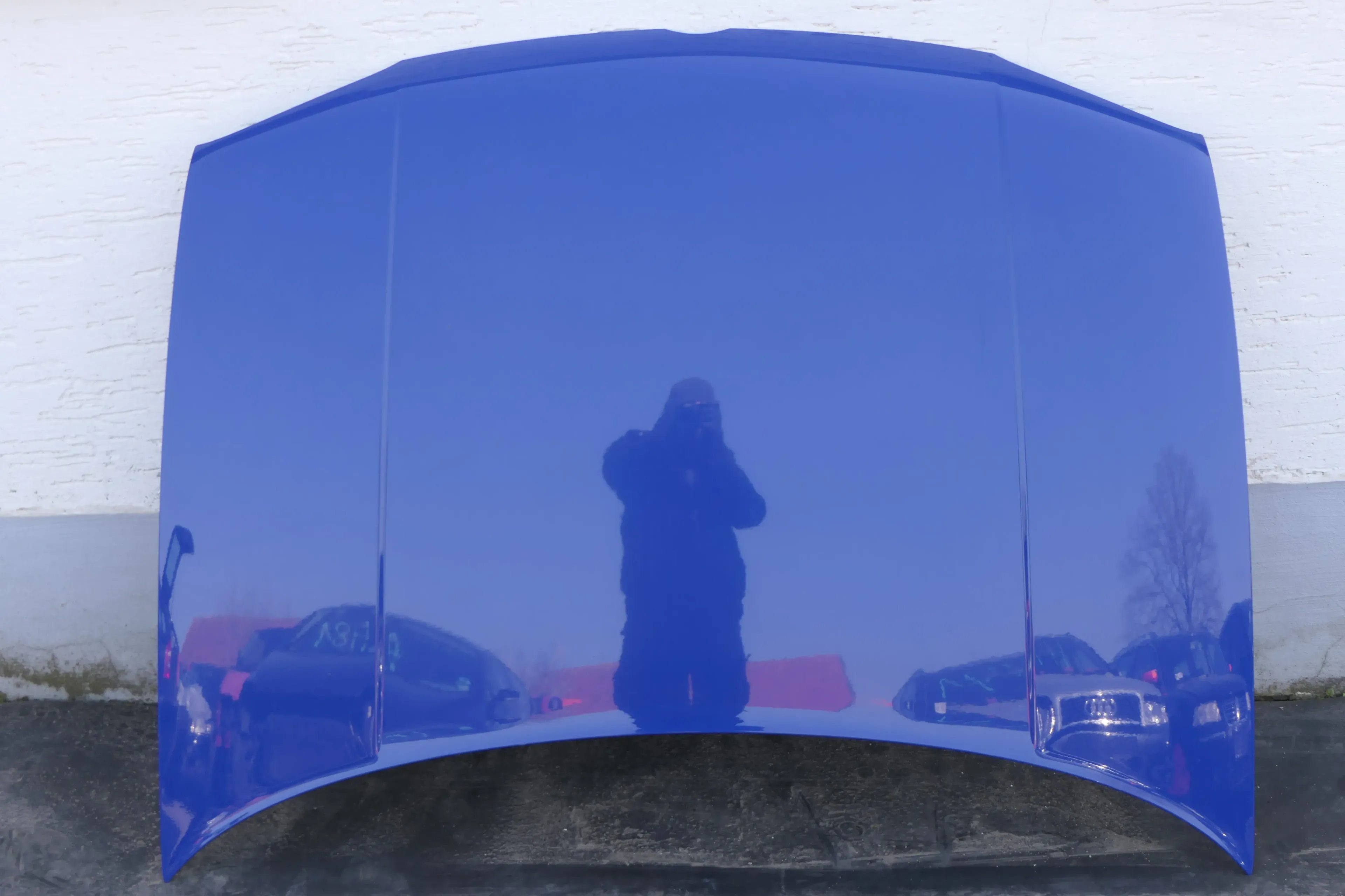 VW Golf 4 Motorhaube Haube Klappe vorne blau LA5C - Bild 1