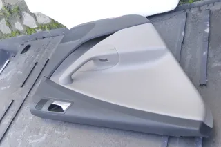 VW Passat 3C Variant 4x Türverkleidung Verkleidung Tür Leder latte macchiato sch - Bild 11
