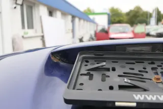 Aud A4 B5 Heckklappe hinten Klappe Kofferraumklappe Kombi blau LZ5K Scheibe - Bild 10