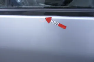 VW Lupo Seat Arosa Tür vorne links Fahrertür silber g LA7W (mechanischer Fenster - Bild 2