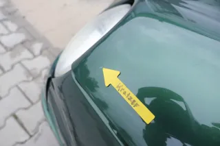VW Lupo Motorhaube Klappe Frontklappe Haube vorne grün LA6N - Bild 2