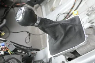VW Passat 3C 6-Gang Schaltknauf Schaltsack Schaltung Schaltknüppel original - Bild 1