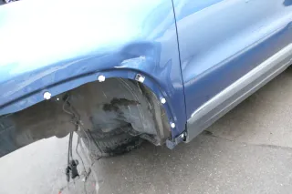 VW Tiguan Kotflügel vorne links blau LA5J original 5N0821105A - DELLEN - Bild 5