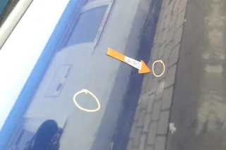 Seat Leon Toledo 1M Tür hinten rechts Beifahrerseite blau LB5N -ohne Anbauteile - Bild 6