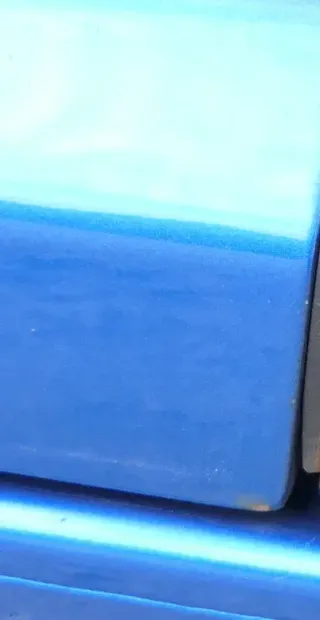 VW Touran 1T Tür hinten rechts blau LA5X mit Scheibe, sonst OHNE Anbauteile - Bild 4