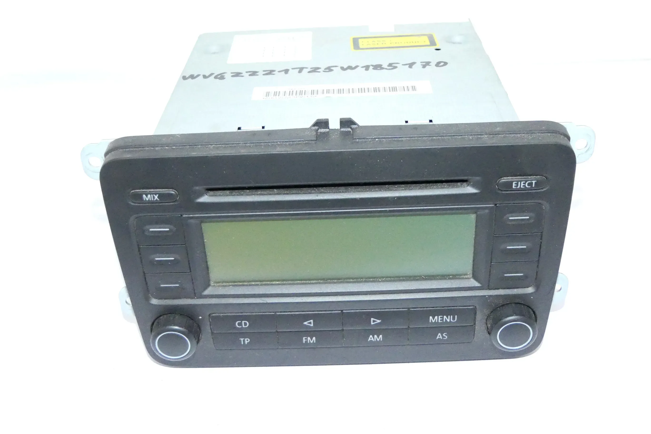 VW Golf 5 Radio CD Player Original RCD300 BVX 1K0035186L mit Code - Bild 1