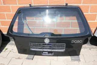 VW Polo 6N Heckklappe Klappe hinten Kofferraumklappe Scheibe schwarz LC9Z - Bild 1