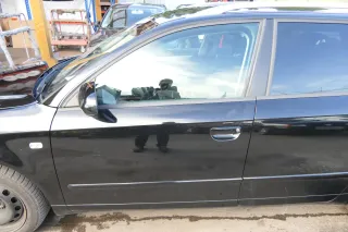 Audi A4 B7 8E Tür vorne links schwarz LZ9Y Kombi+Limo mit Rahmen - Delle - Bild 1