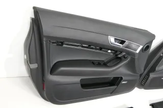 4x Audi A6 4F Türverkleidung Verkleidung Tür vorne hinten Leder S-line - Bild 3