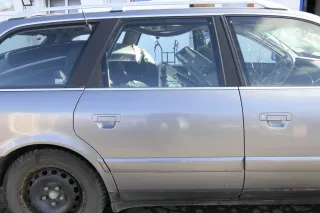 Audi A6 4A C4 Tür Türblatt hinten rechts grau LY7L Kombi Avant - ohne Anbauteile - Bild 1