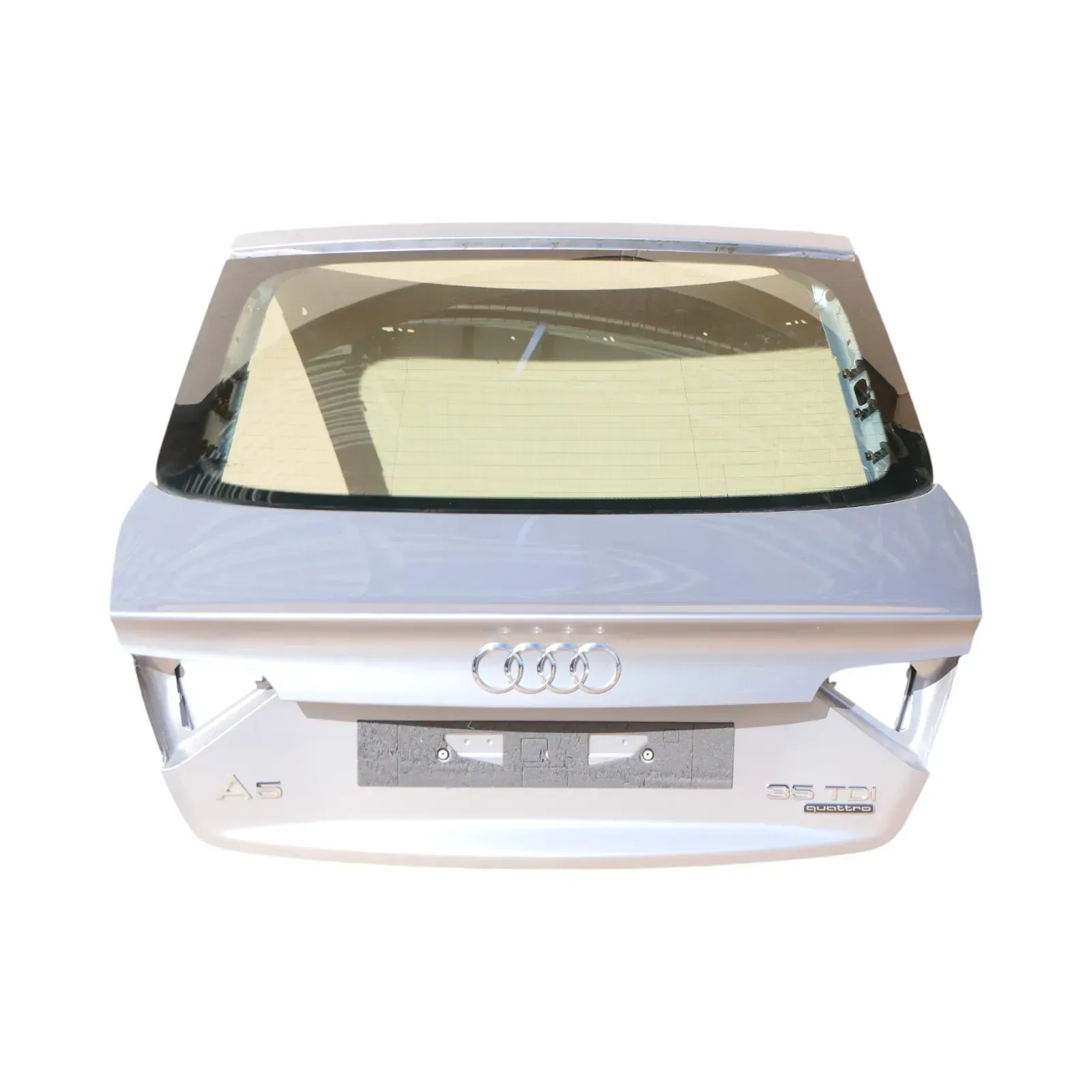 Audi A5 8T Heckklappe Kofferraumdeckel silberLZ7G Facelift ORIGINAL von Neuwagen - Bild 1